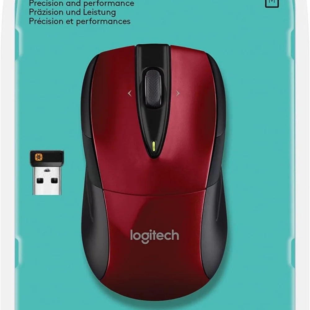 Logitech‎ Wireless Mouse M525 - Red/Black